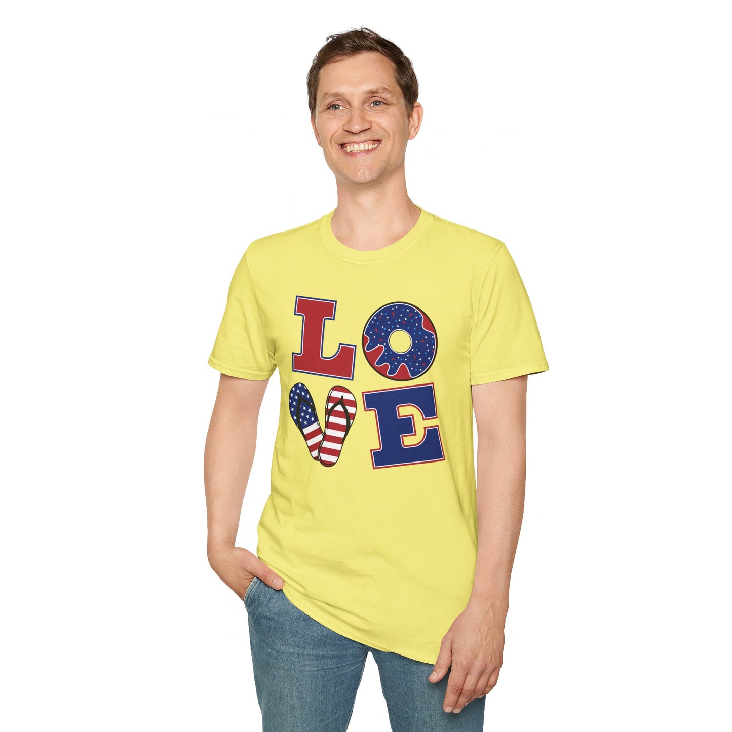 July 4th Love America T-Shirt