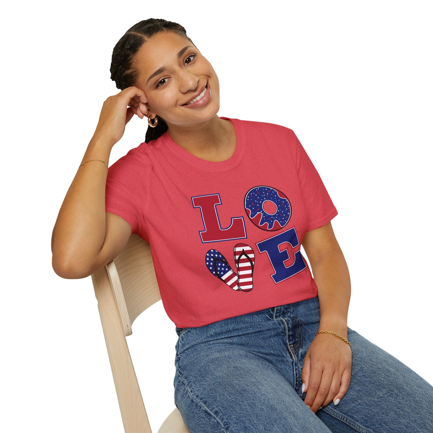 July 4th Love America T-Shirt