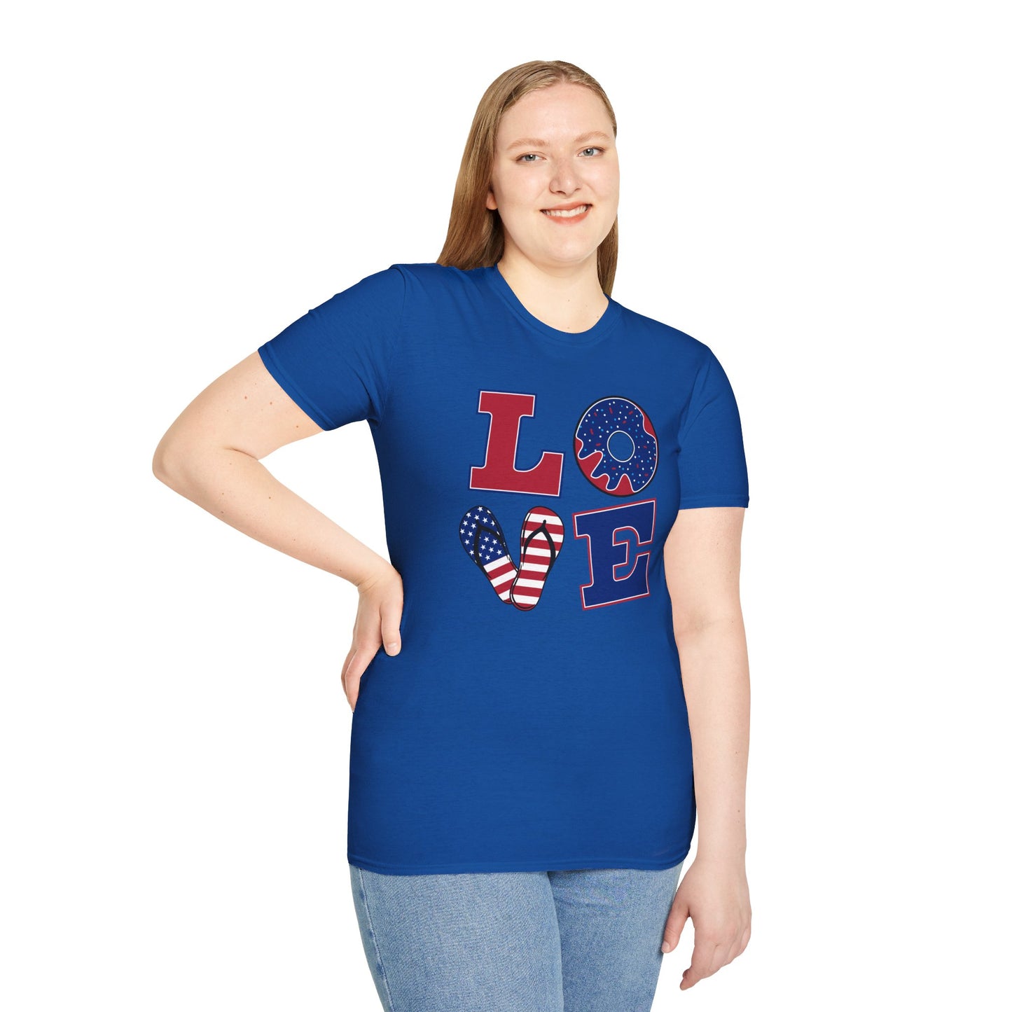 July 4th Love America T-Shirt