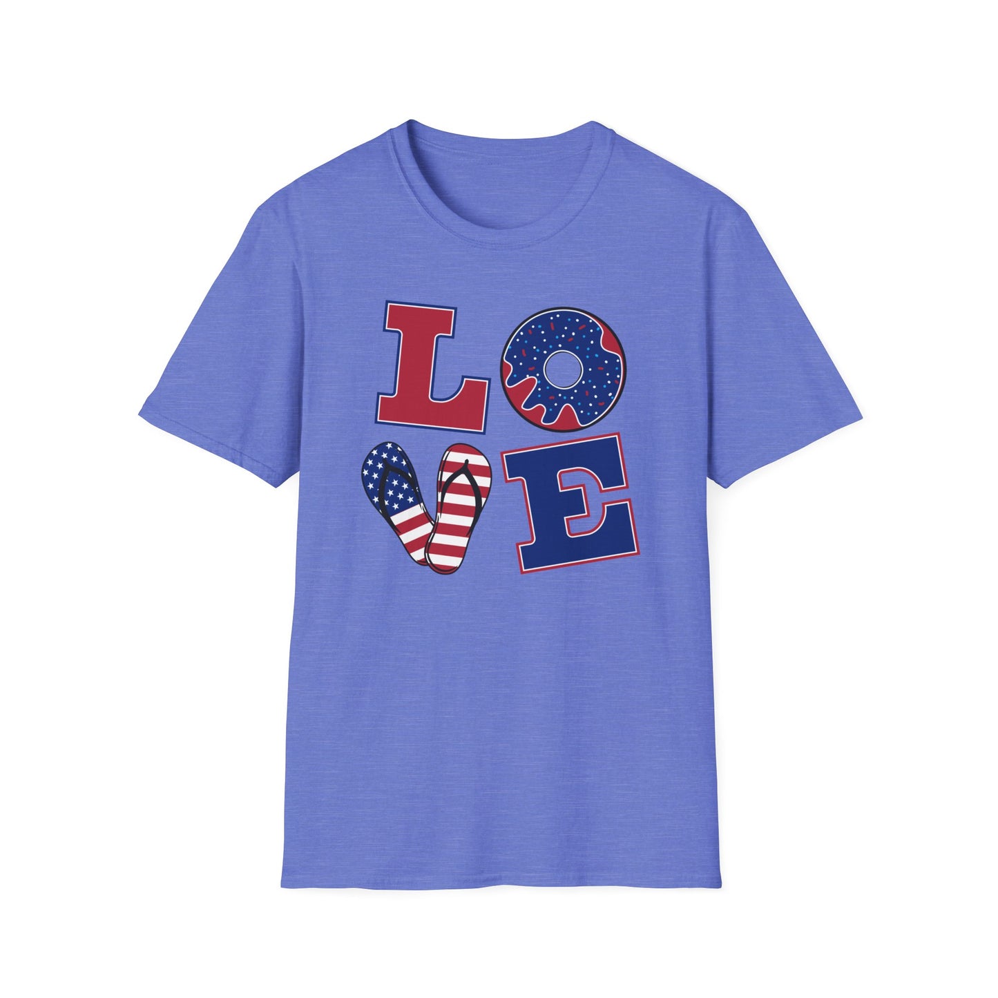 July 4th Love America T-Shirt