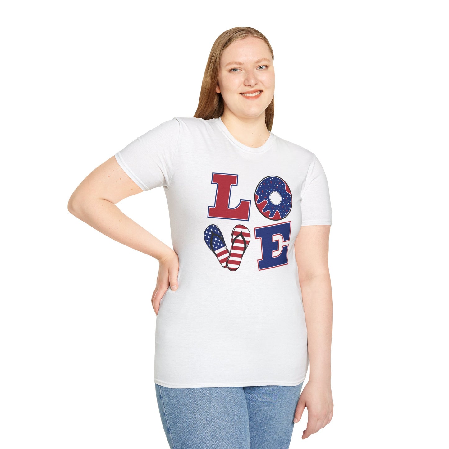 July 4th Love America T-Shirt