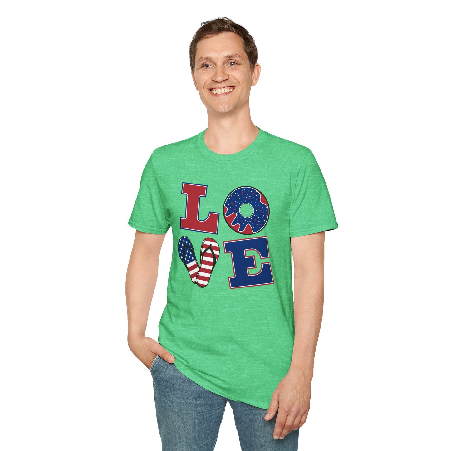 July 4th Love America T-Shirt