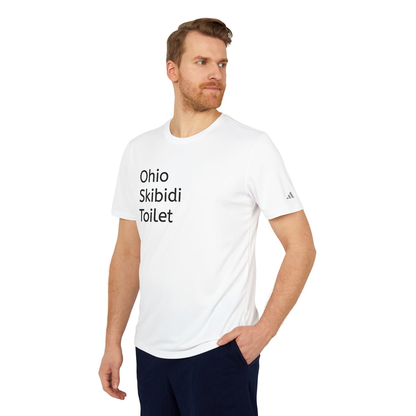 Ohio Scibidi Toilet Adidas® Unisex Sport Tee