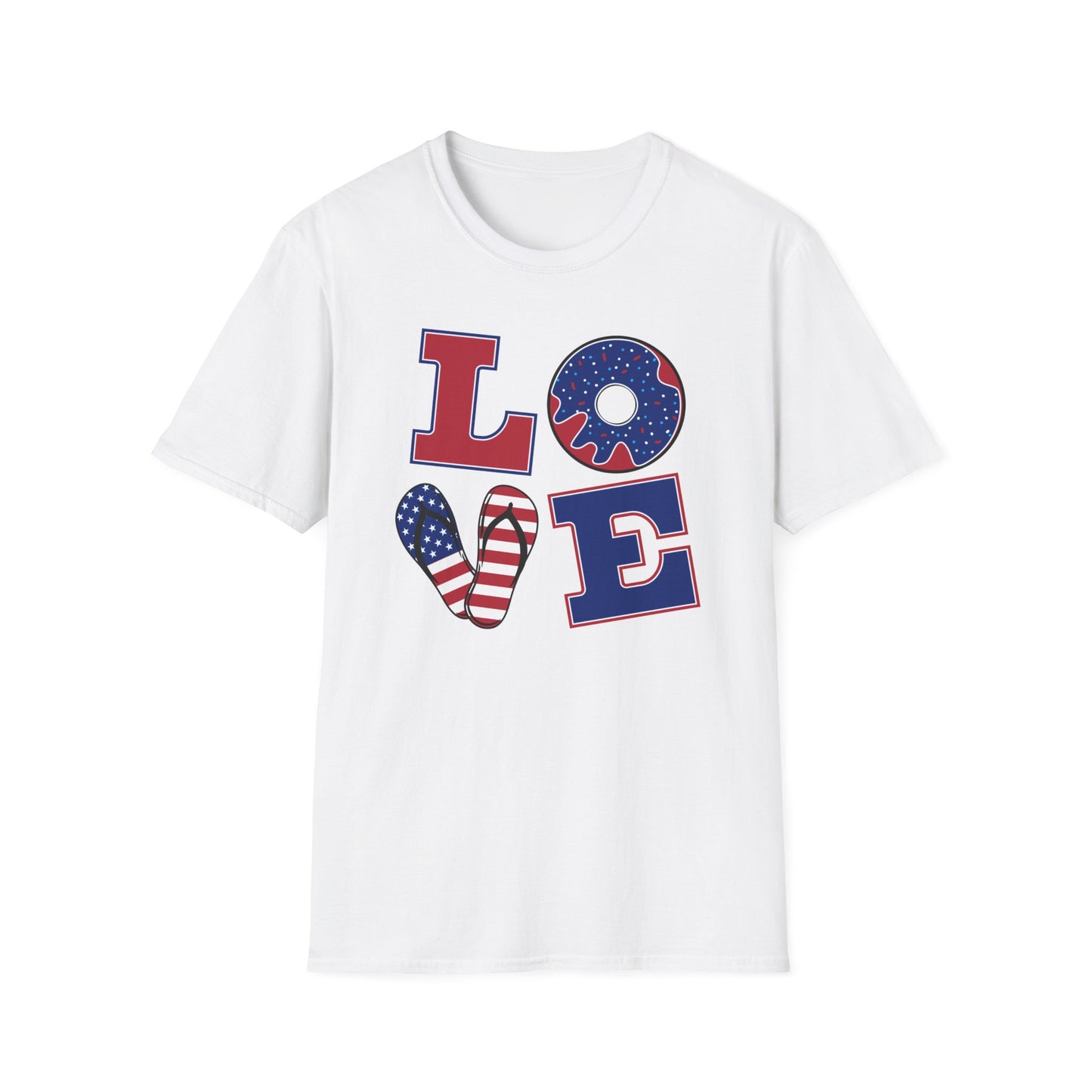 July 4th Love America T-Shirt