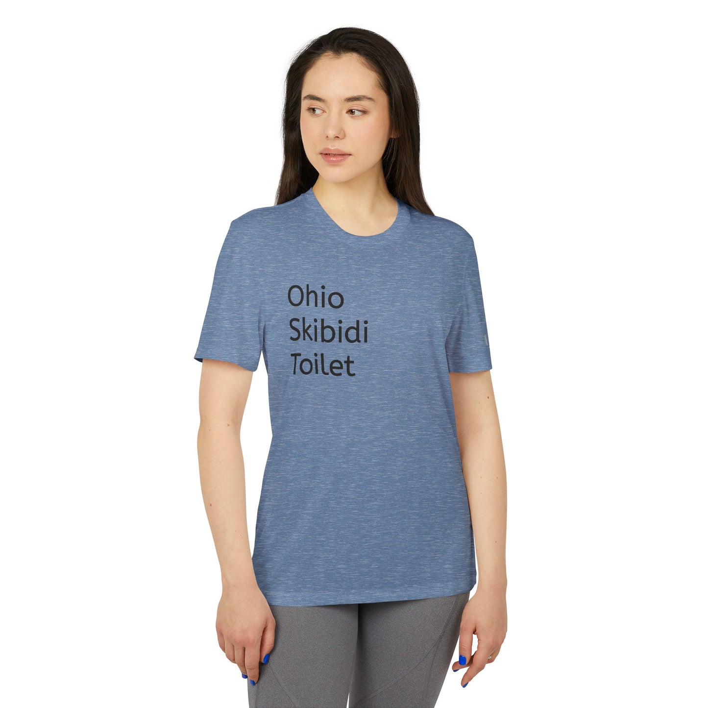 Ohio Scibidi Toilet Adidas® Unisex Sport Tee