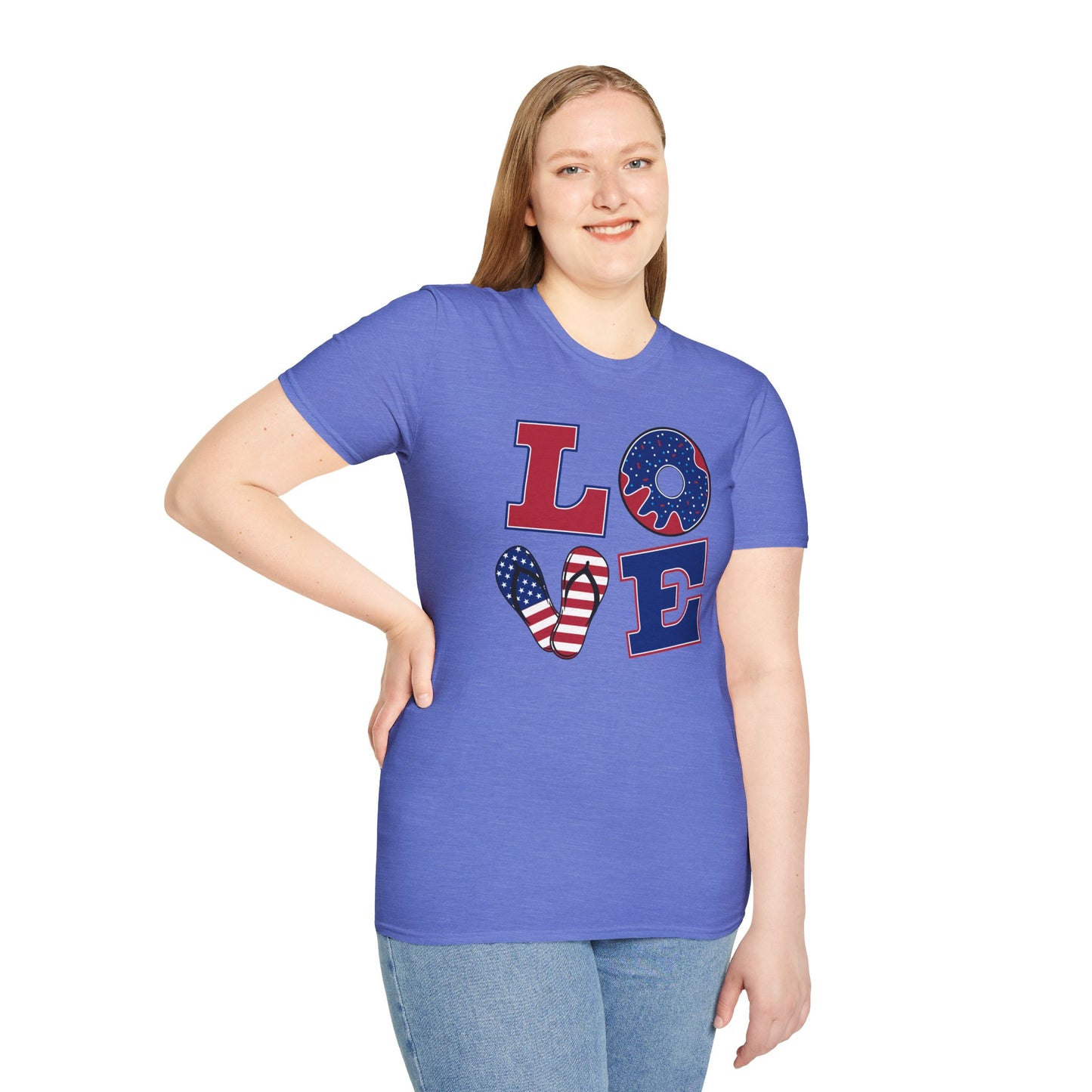 July 4th Love America T-Shirt