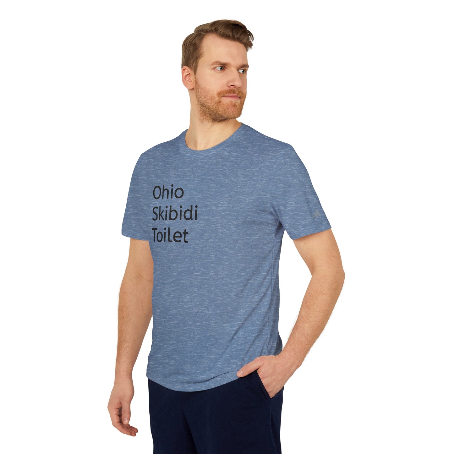 Ohio Scibidi Toilet Adidas® Unisex Sport Tee