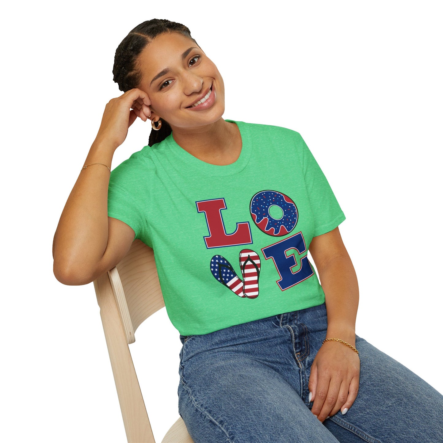 July 4th Love America T-Shirt