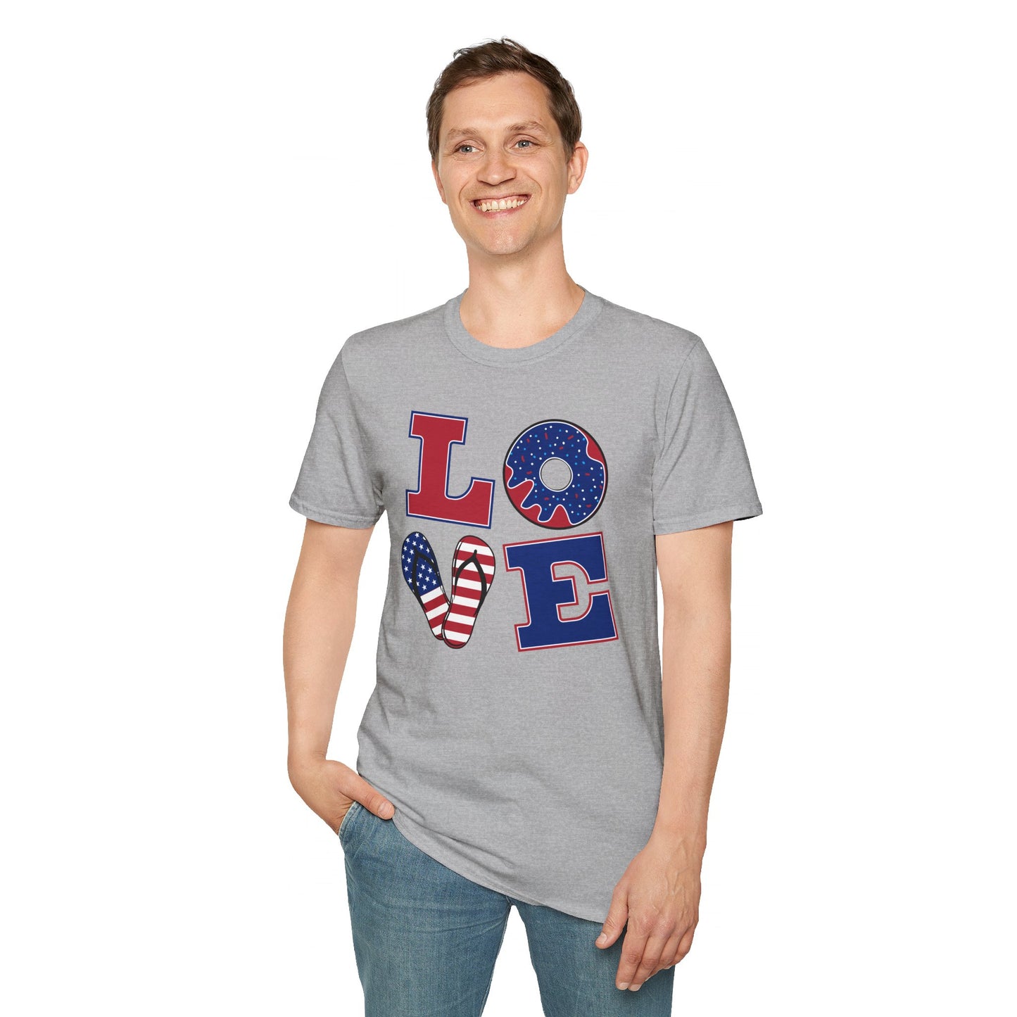 July 4th Love America T-Shirt