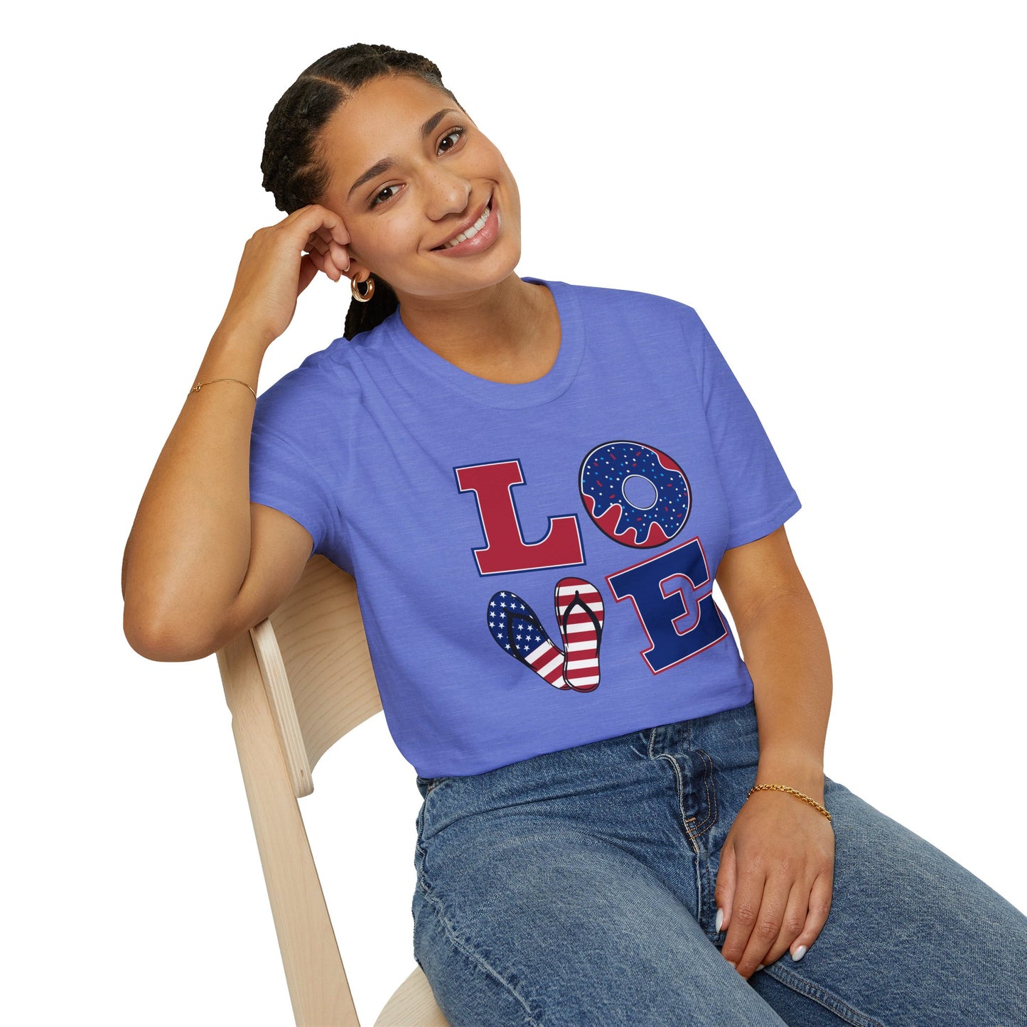 July 4th Love America T-Shirt