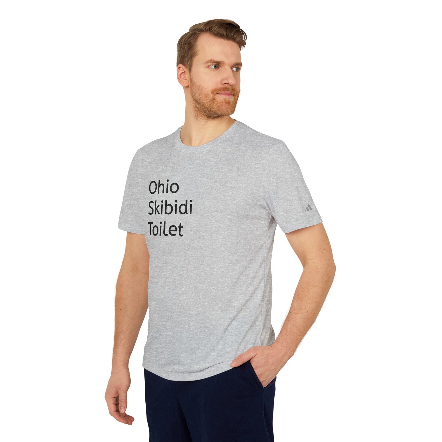 Ohio Scibidi Toilet Adidas® Unisex Sport Tee