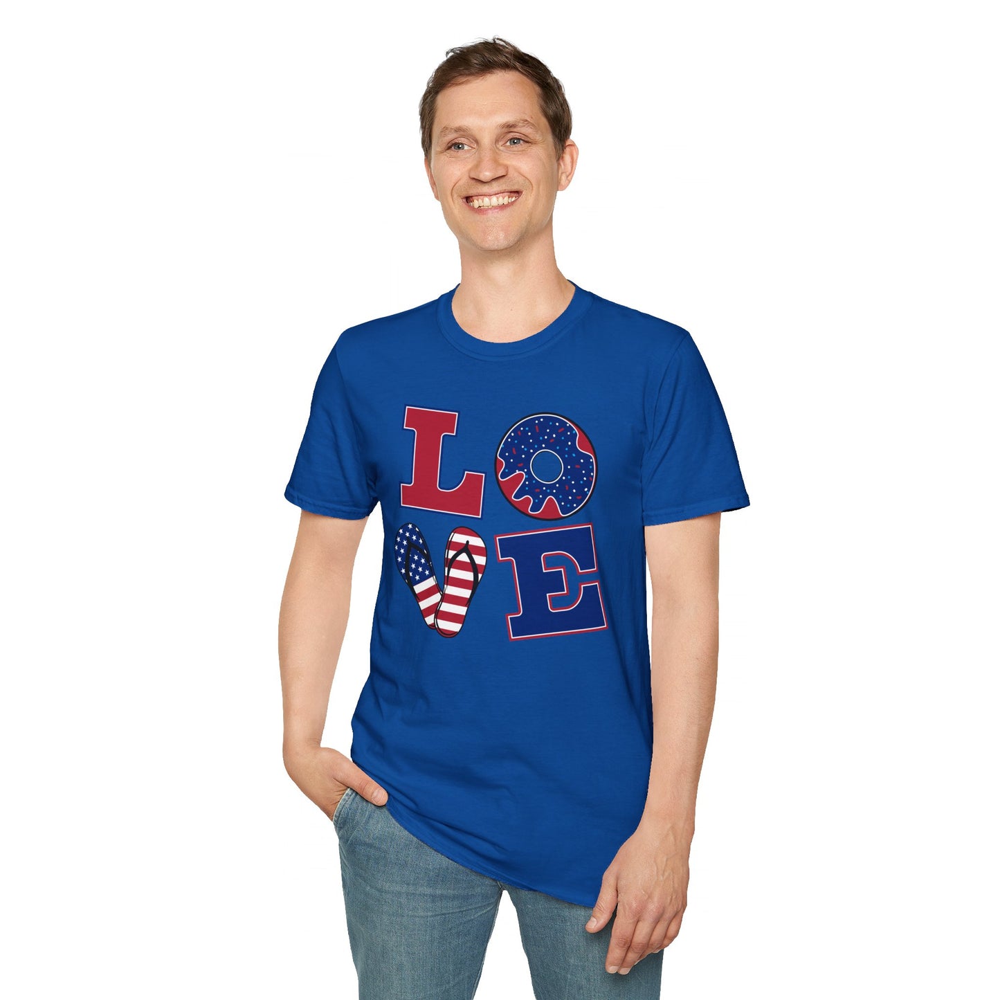 July 4th Love America T-Shirt