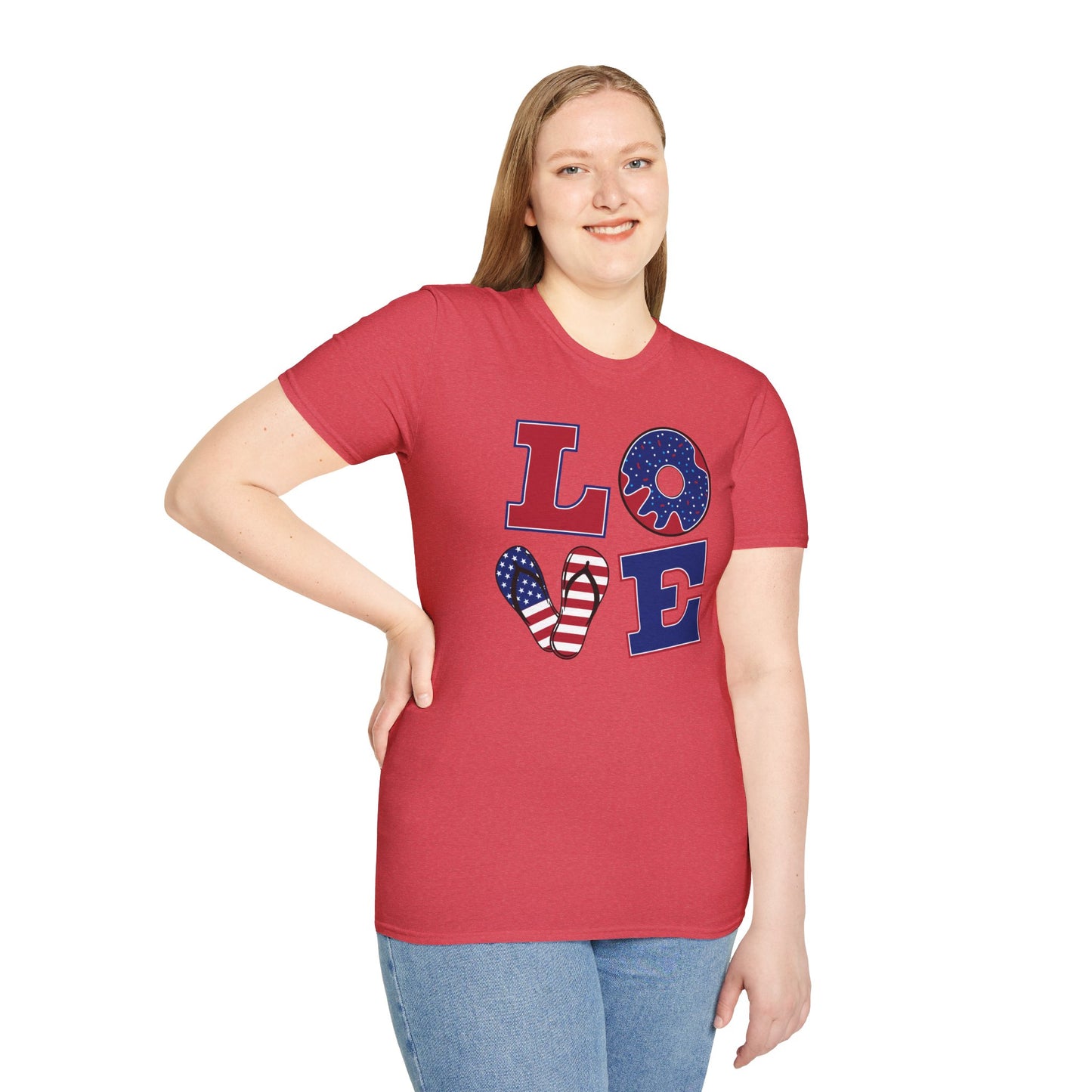 July 4th Love America T-Shirt