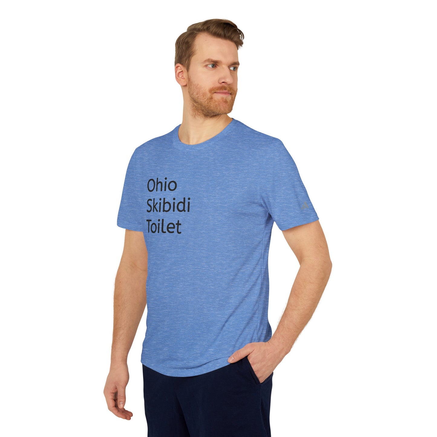 Ohio Scibidi Toilet Adidas® Unisex Sport Tee