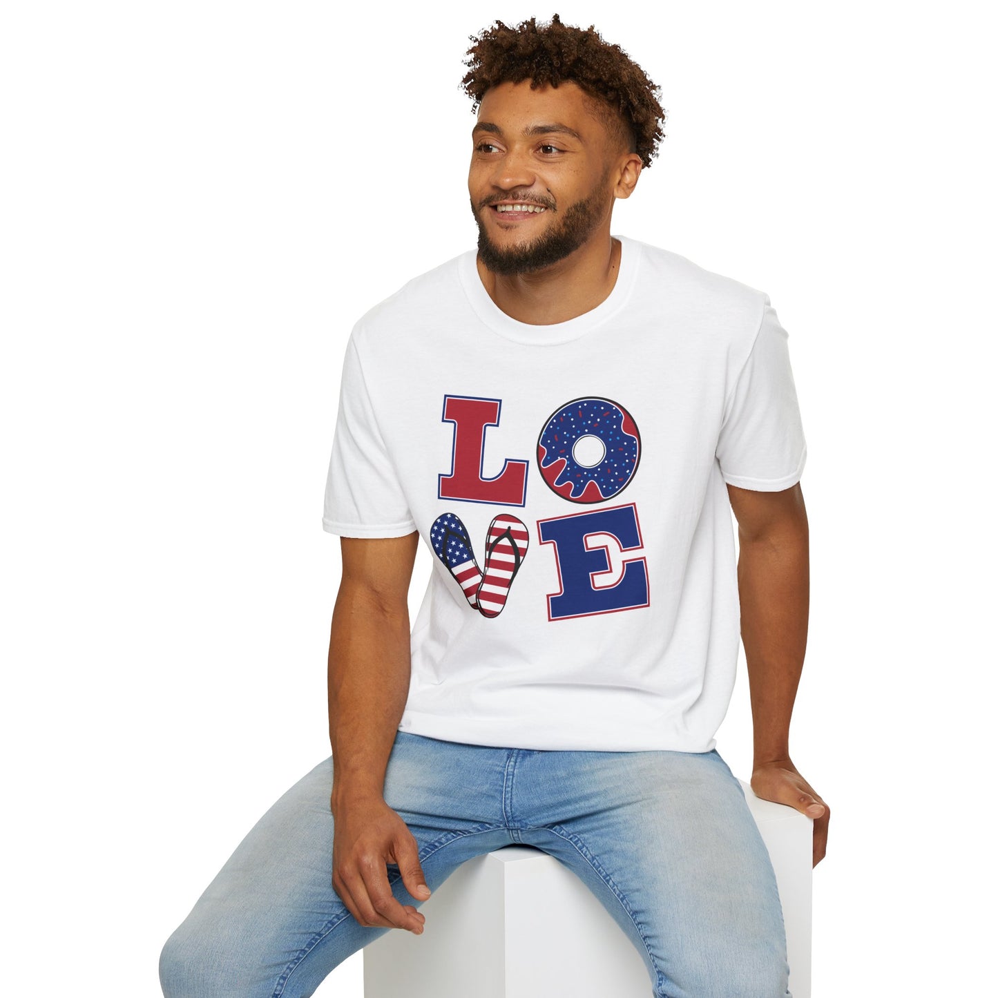 July 4th Love America T-Shirt