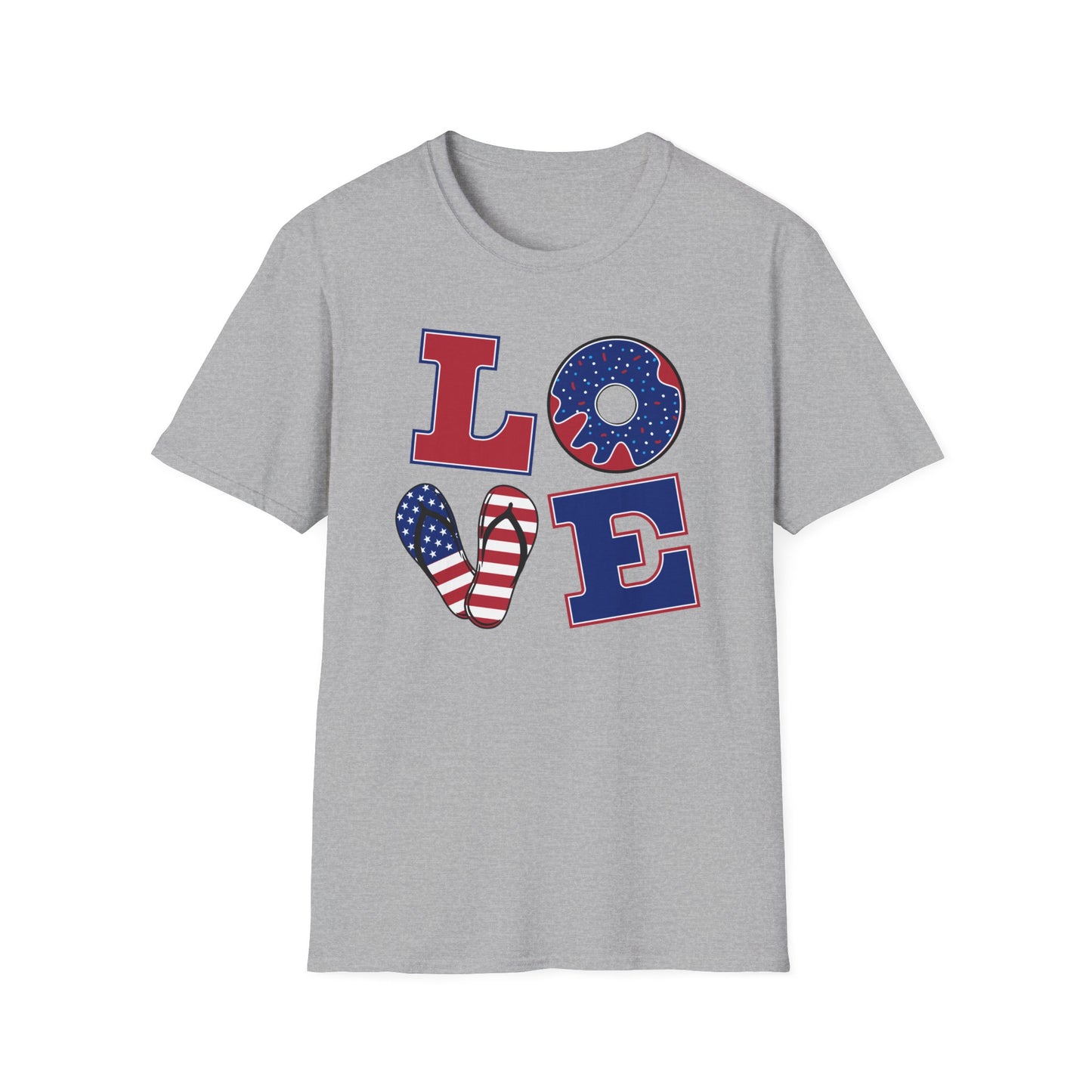 July 4th Love America T-Shirt