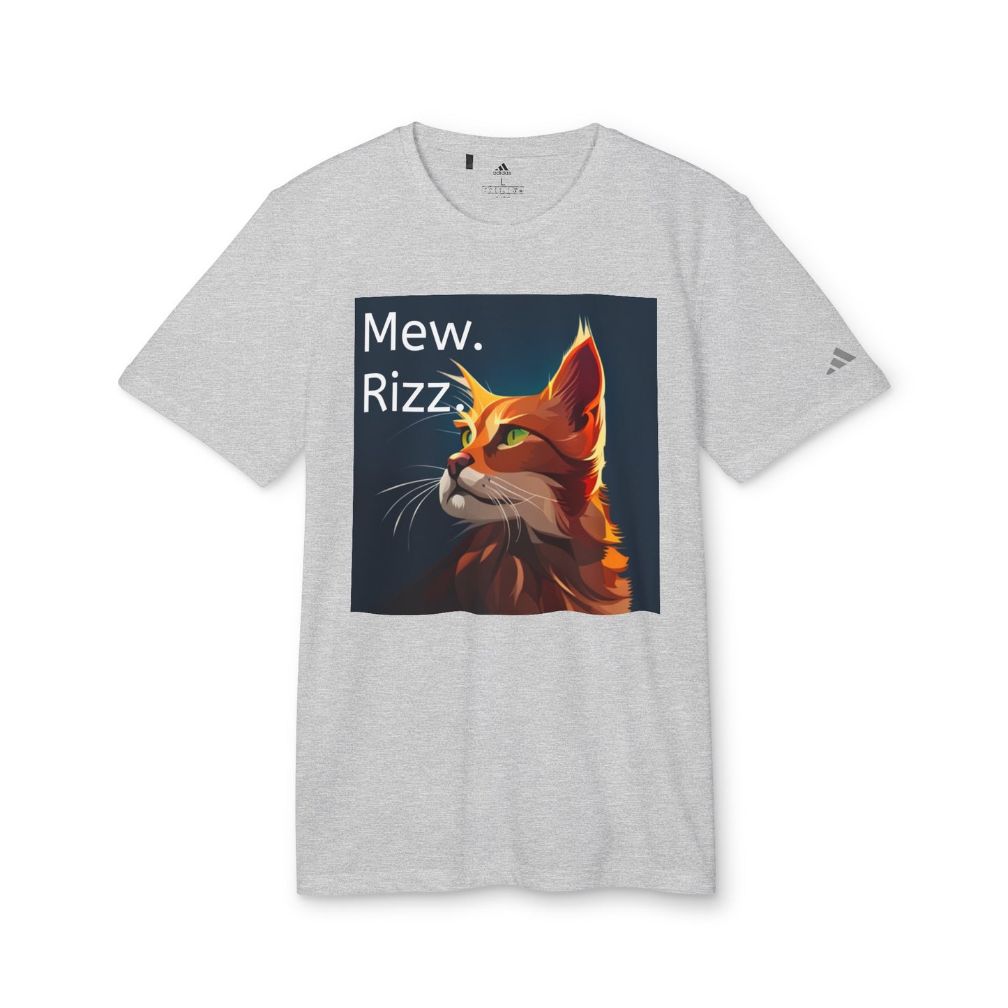 Mew Rizz - Adidas® Unisex Sport Tee