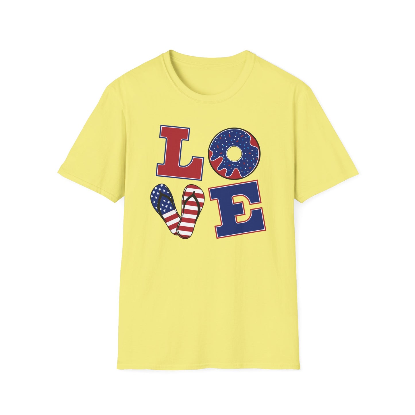 July 4th Love America T-Shirt