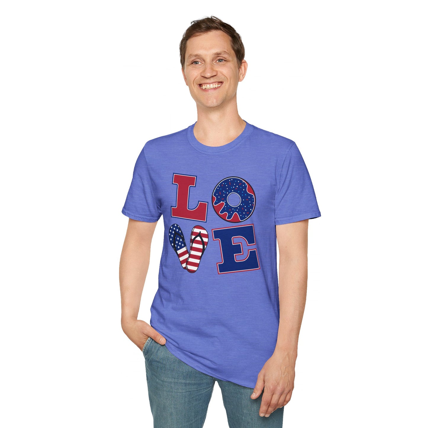 July 4th Love America T-Shirt