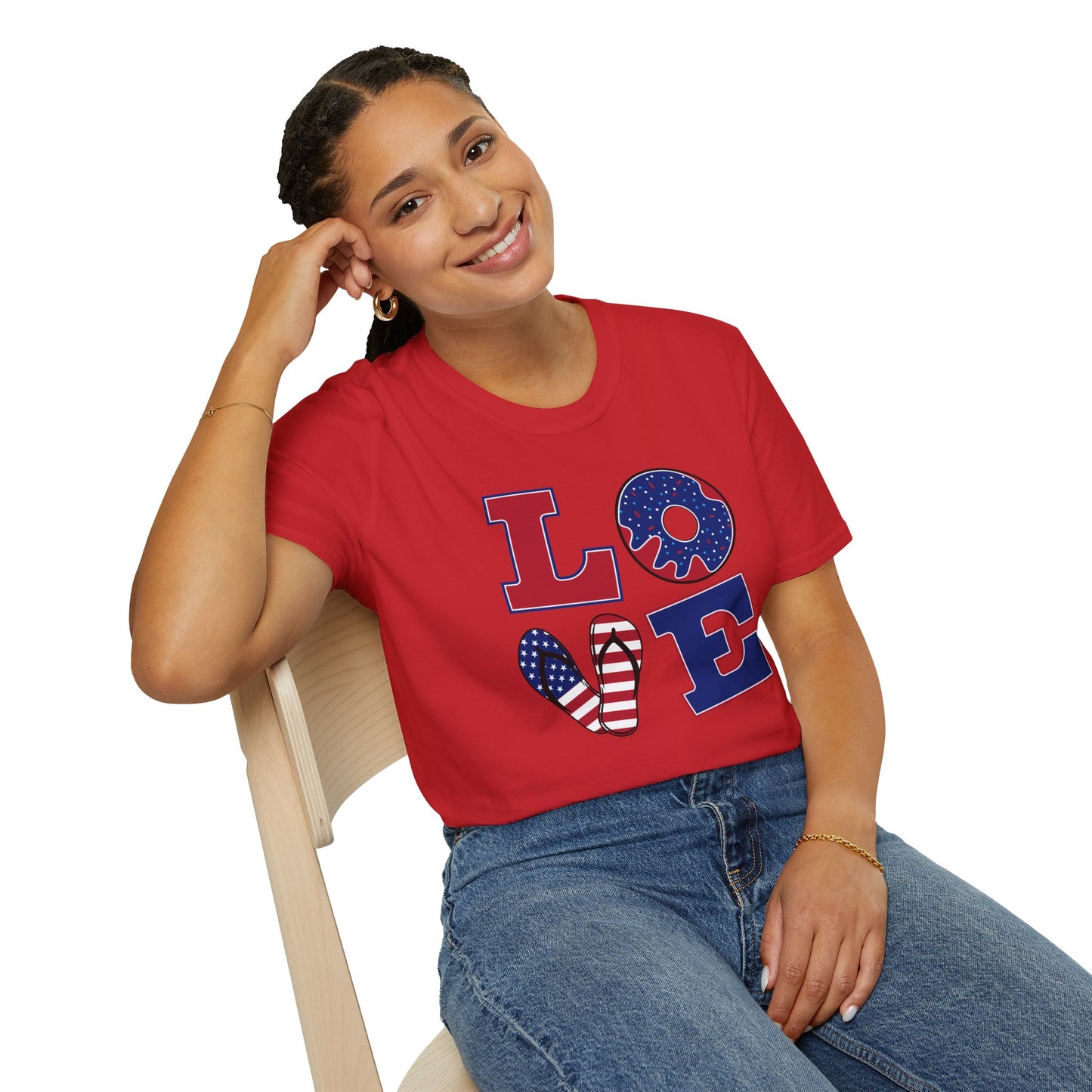 July 4th Love America T-Shirt