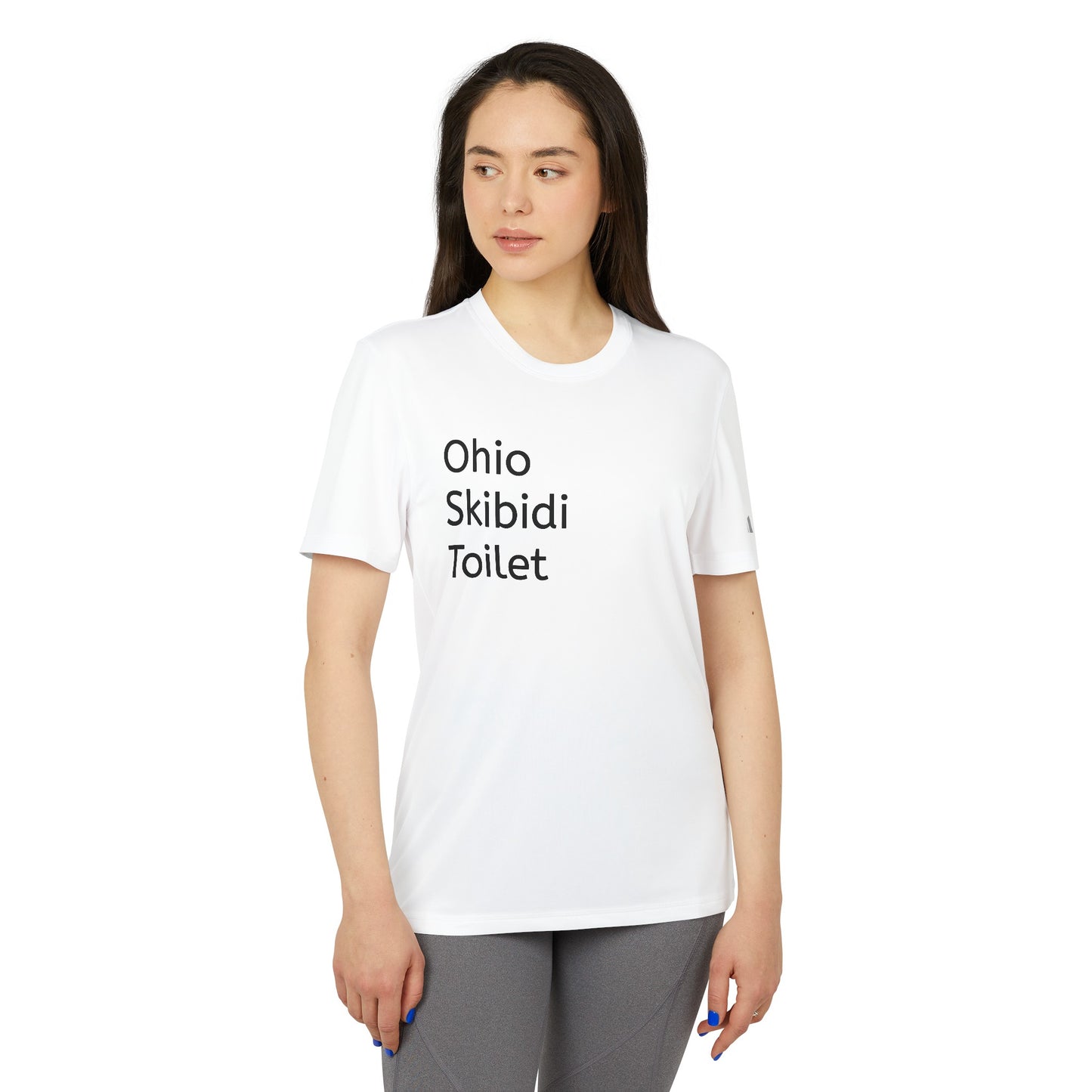 Ohio Scibidi Toilet Adidas® Unisex Sport Tee