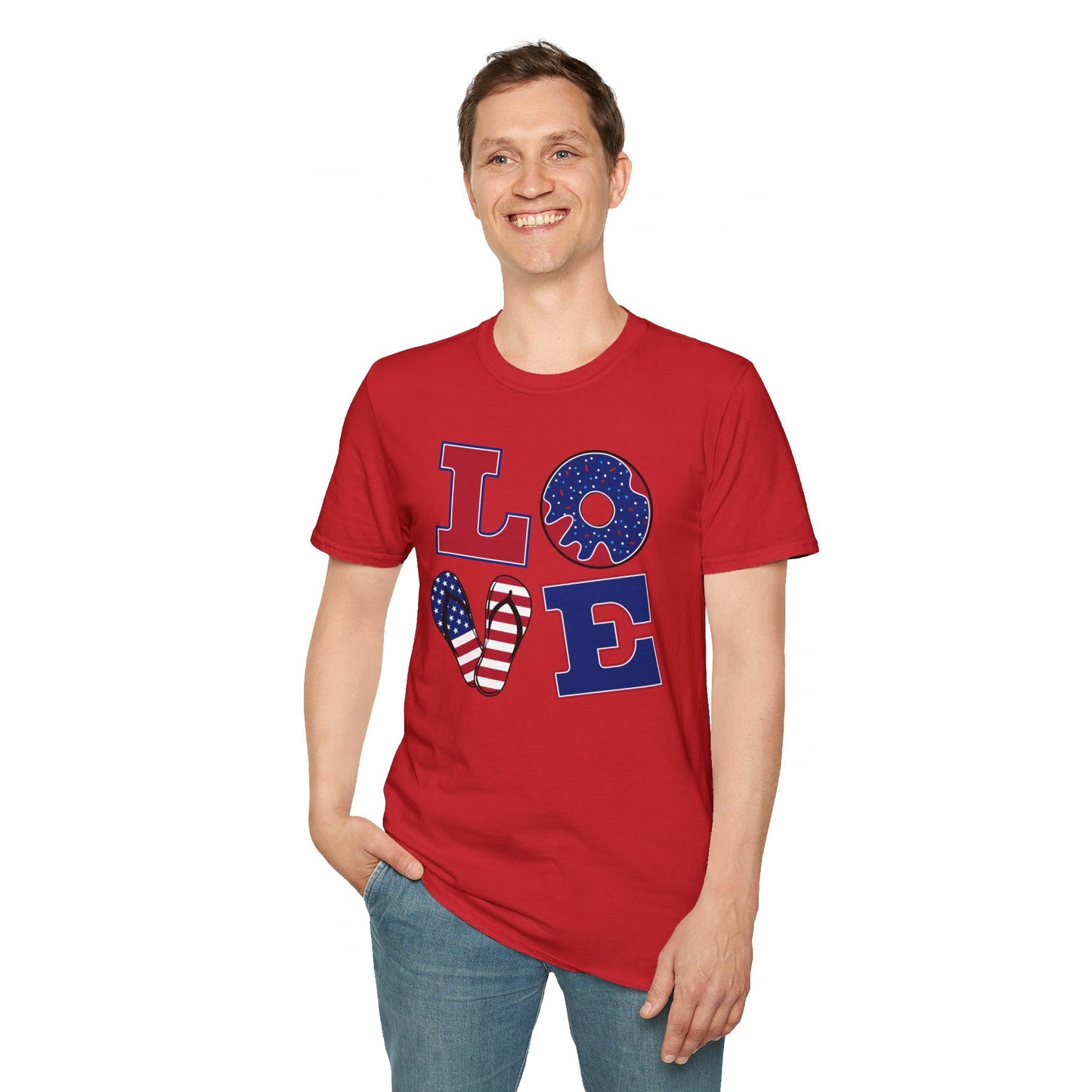 July 4th Love America T-Shirt