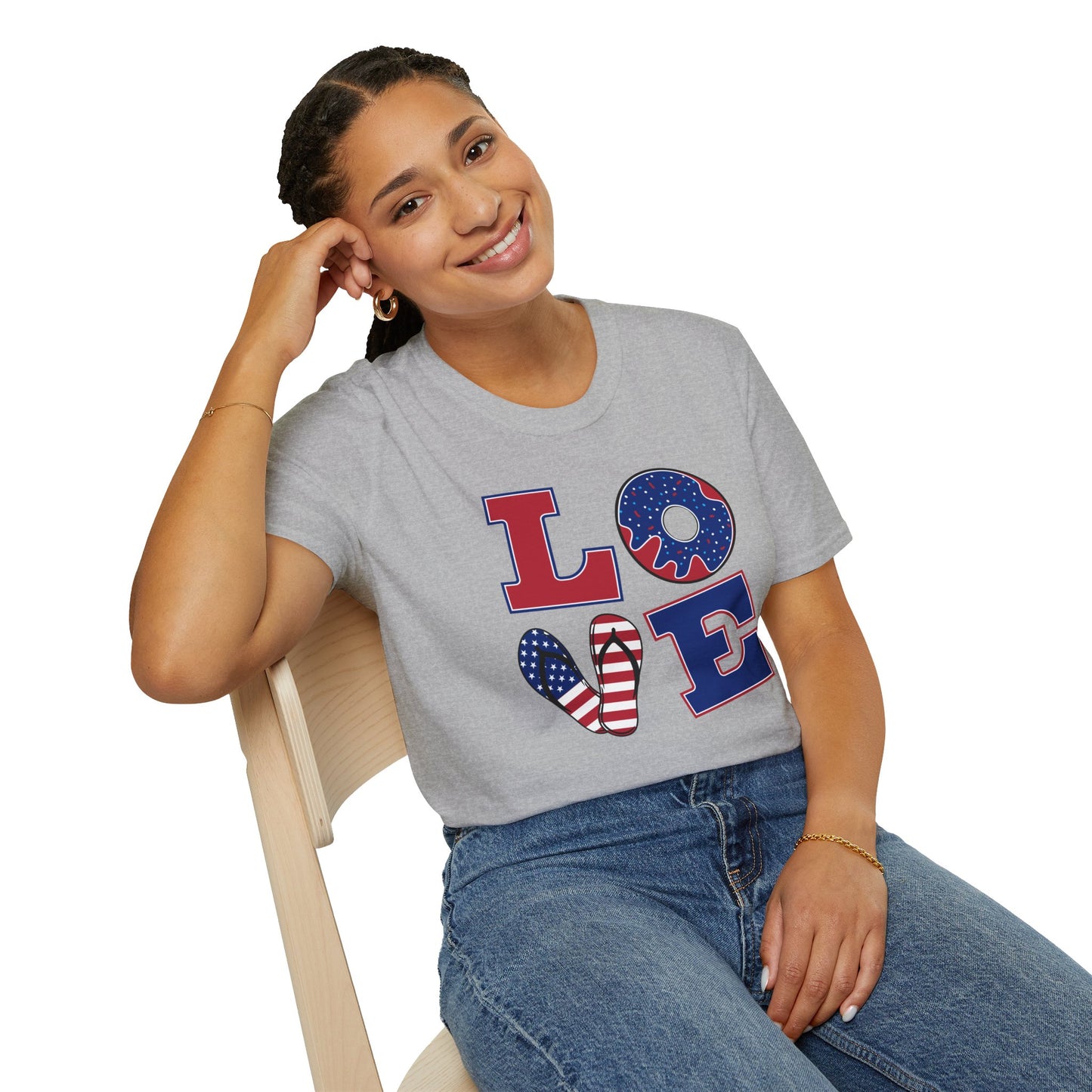 July 4th Love America T-Shirt