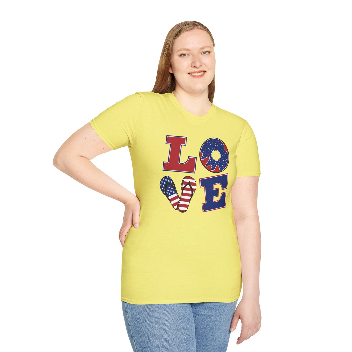 July 4th Love America T-Shirt