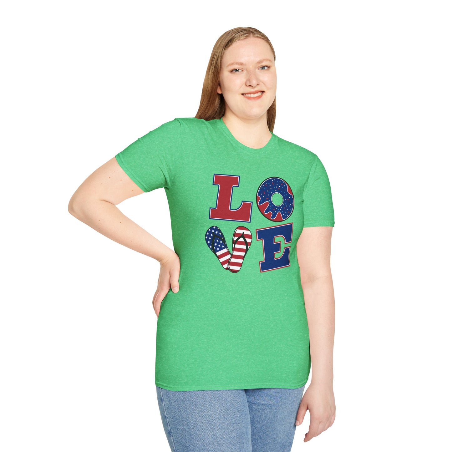 July 4th Love America T-Shirt