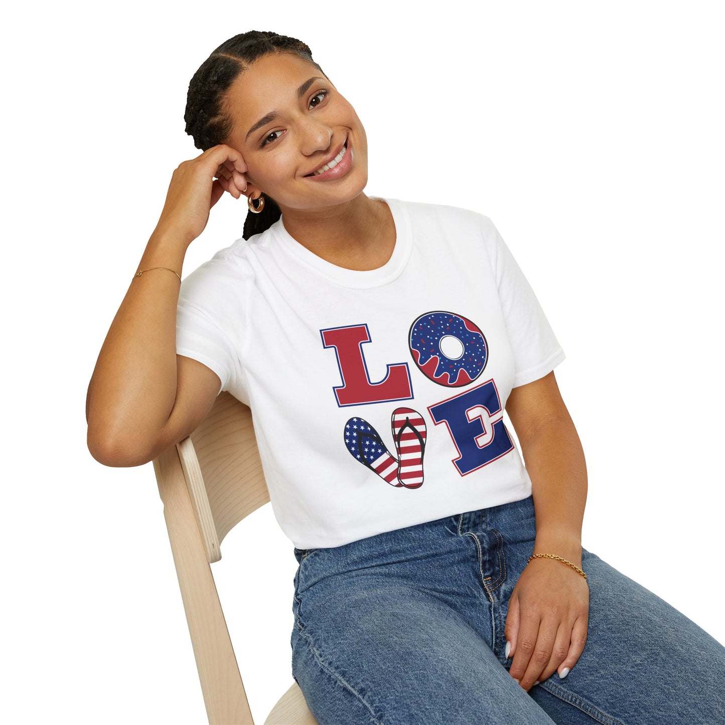 July 4th Love America T-Shirt