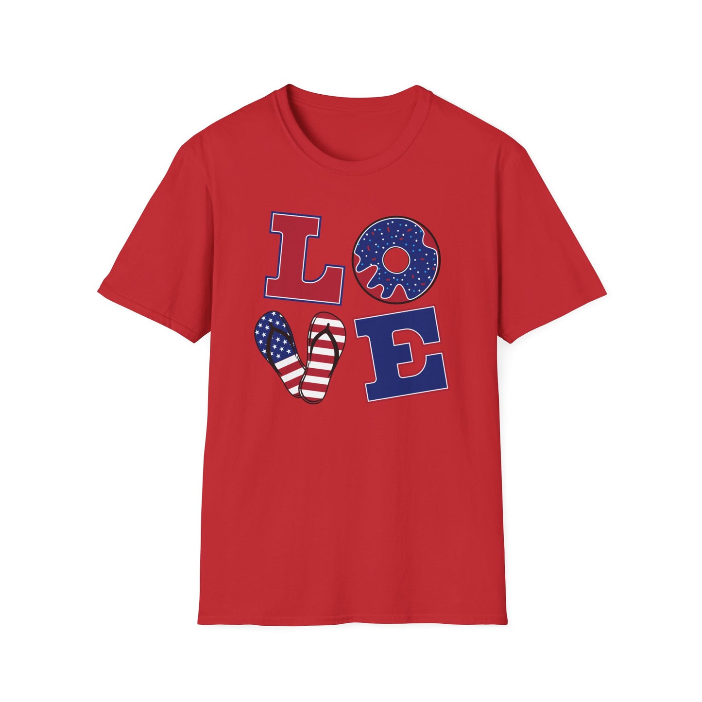 July 4th Love America T-Shirt